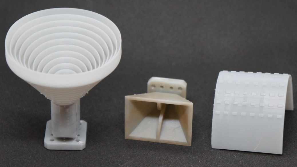 3d printed antennas conformal cylindrical horn and patch antenna
